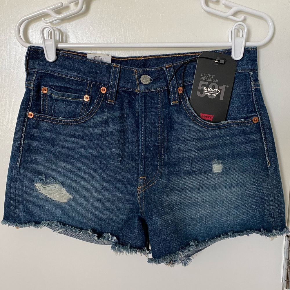 Levi’s High Wasted 501 Shorts